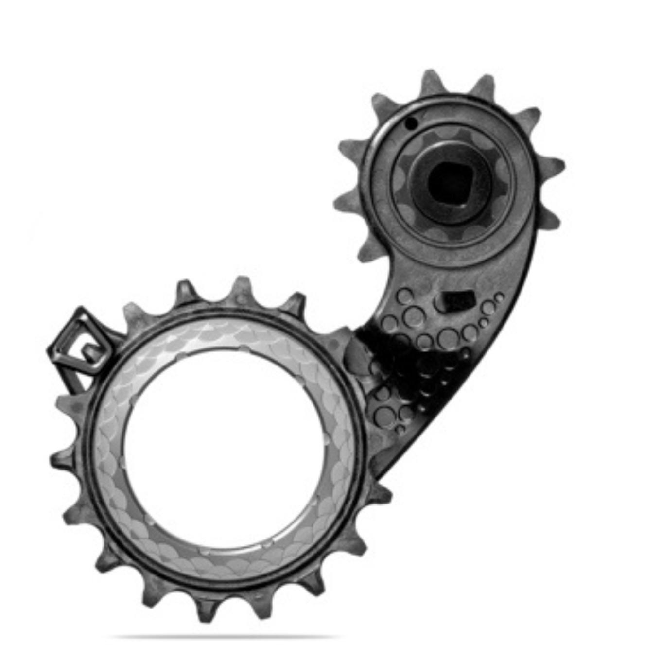 ABSOLUTE BLACK HOLLOWCAGE CARBON OSPW FOR SRAM AXS ROAD 12SPD