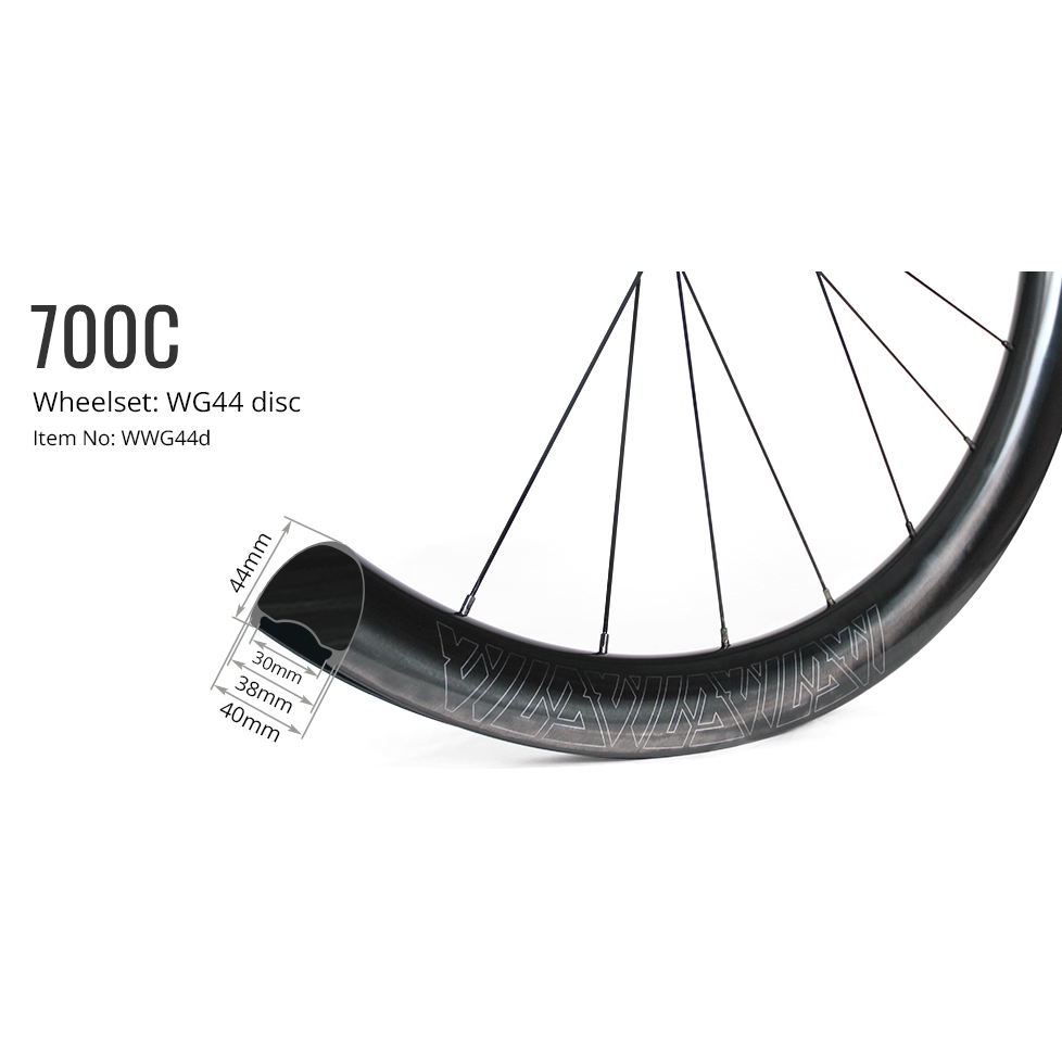 WG44 Disc Gravel Wheelset