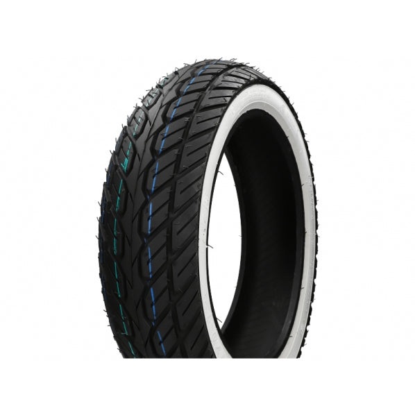 KENDA - K418 - 110/70-12 47 P | TL E-MARK WHITE SIDEWALL