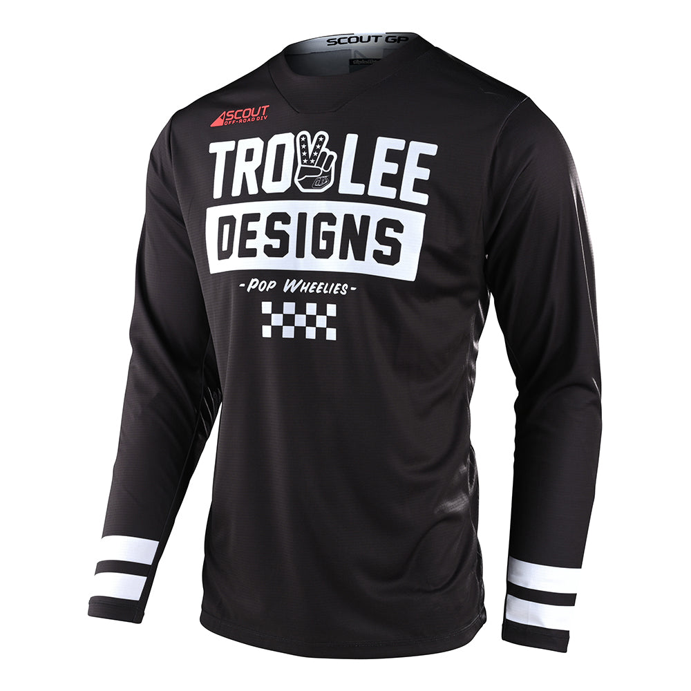 SCOUT GP OFF-ROAD JERSEY PEACE & WHEELIES