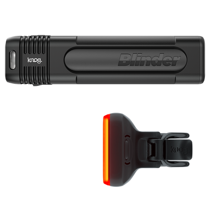 Blinder 600 & Blinder Square Rear Bike Light Set - (SAVE 10% NOW! ENTER CODE KNOG10 AT CHECK OUT)