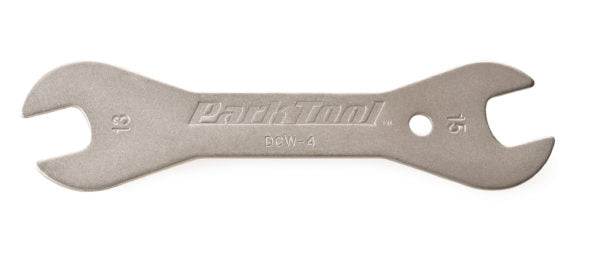 Double-Ended Cone Wrench:  13mm, 15mm