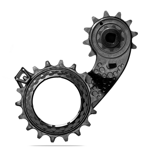 ABSOLUTE BLACK HOLLOWCAGE CARBON OSPW FOR SRAM AXS ROAD 12SPD