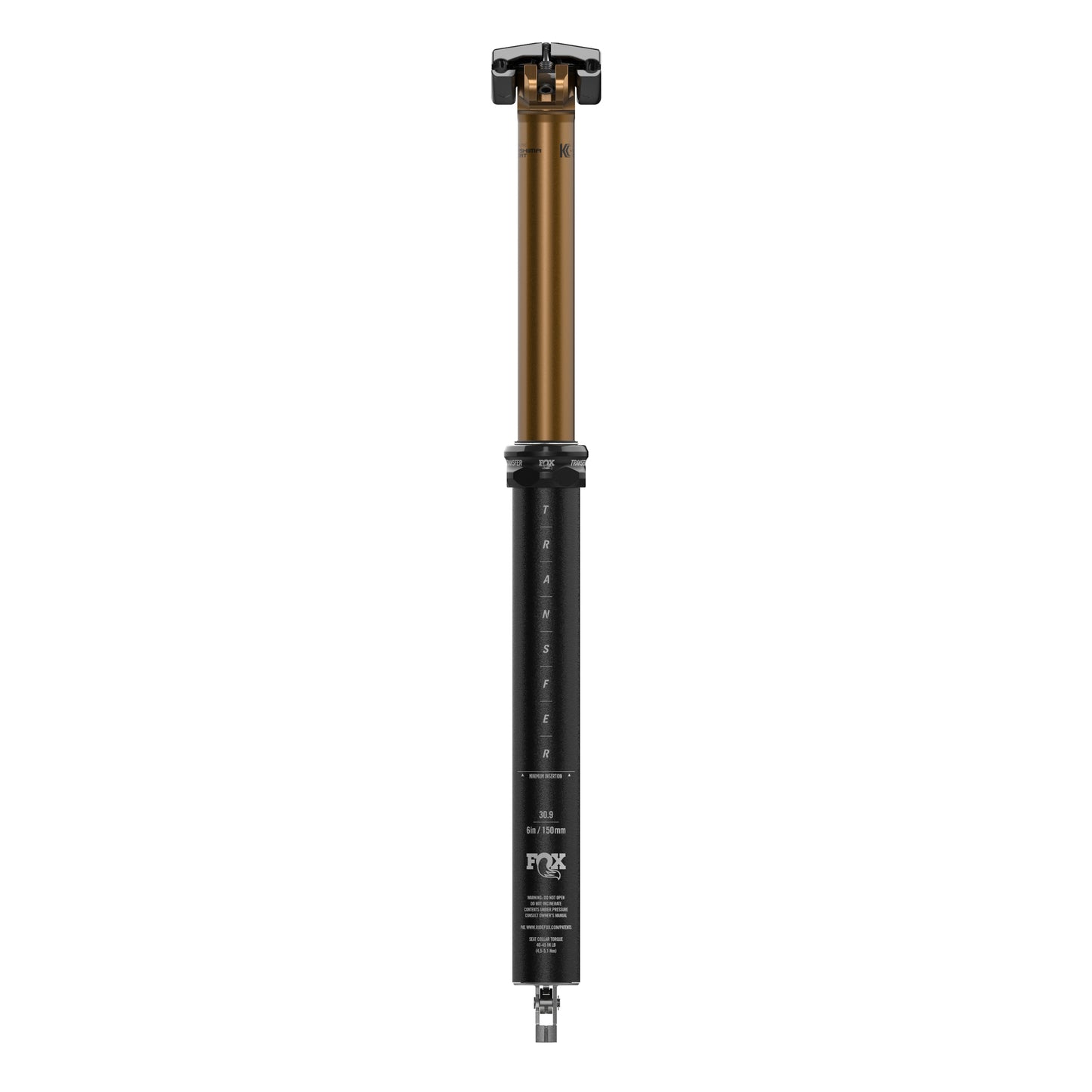 FOX TRANSFER FACTORY DROPPER SEATPOST(SAVE 30% NOW! ENTER CODE FOX30 AT CHECKOUT.)