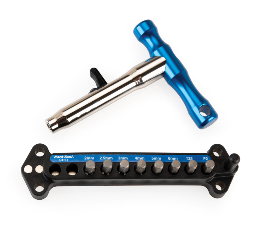Quick Change Driver Bit Set Park Tool QUICK CHANGE BIT DRIVER SET – Dan's Bike Shop, Inc.