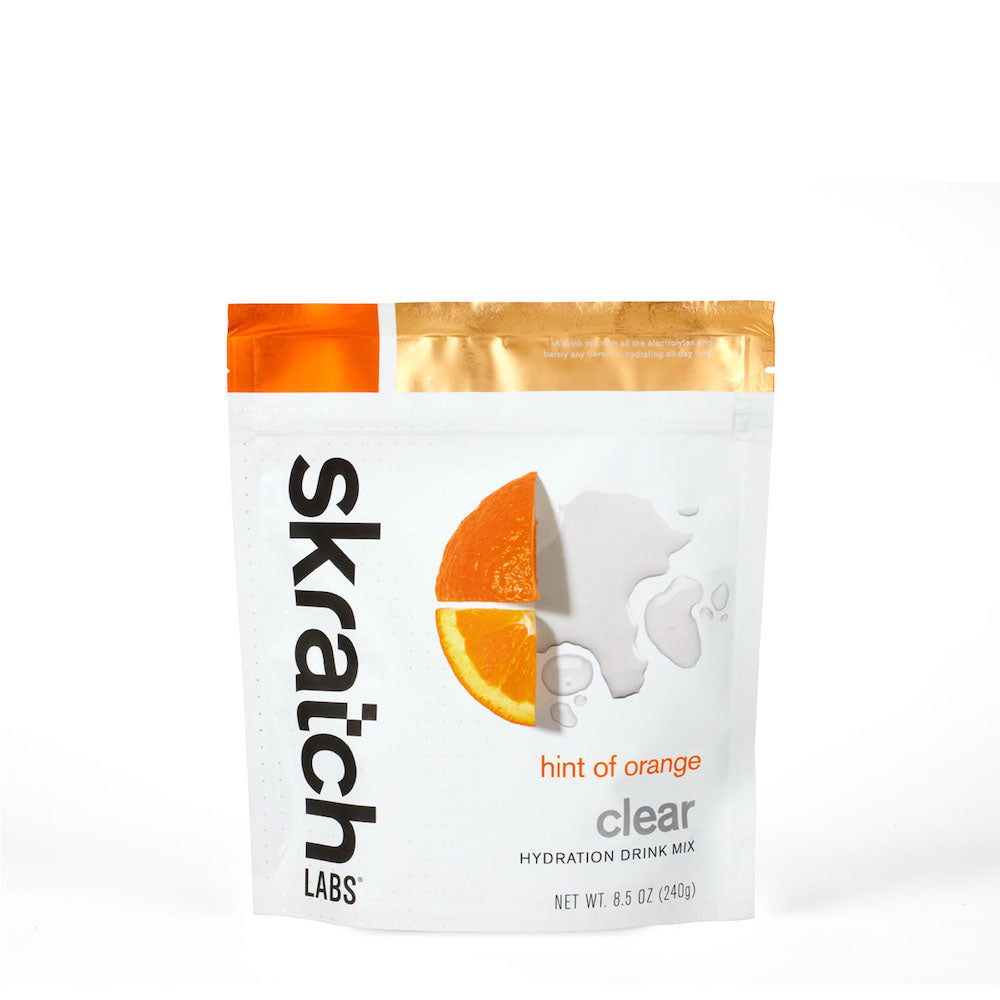 Clear Hydration Drink Mix, Hint of Orange, 240g