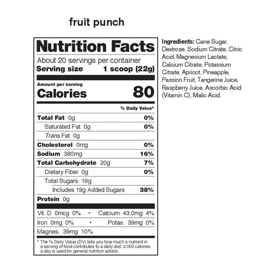 Hydration Sport Drink Mix 22g