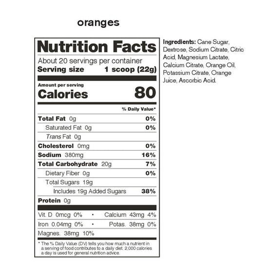 Hydration Sport Drink Mix 22g