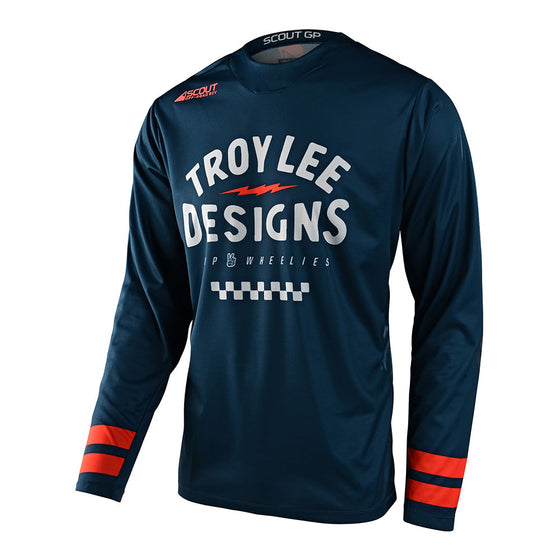 SCOUT GP JERSEY RIDE ON - TROY LEE DESIGNS (SAVE 50% NOW! ENTER CODE TLD50 AT CHECKOUT.)