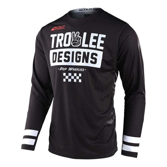 SCOUT GP OFF-ROAD JERSEY PEACE & WHEELIES (SAVE 50% NOW! ENTER CODE TLD50 AT CHECKOUT.)