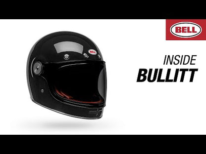 BELL MOTORCYCLE STREET HELMET - BULLITT ( CLEAR LENS )