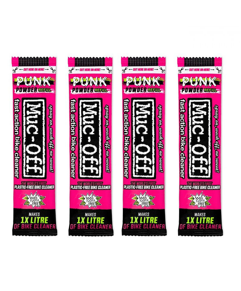 Muc-Off Punk Powder Bike cleaner (4packs) (SAVE 10% NOW! ENTER CODE MUCOFF10 AT CHECK OUT)